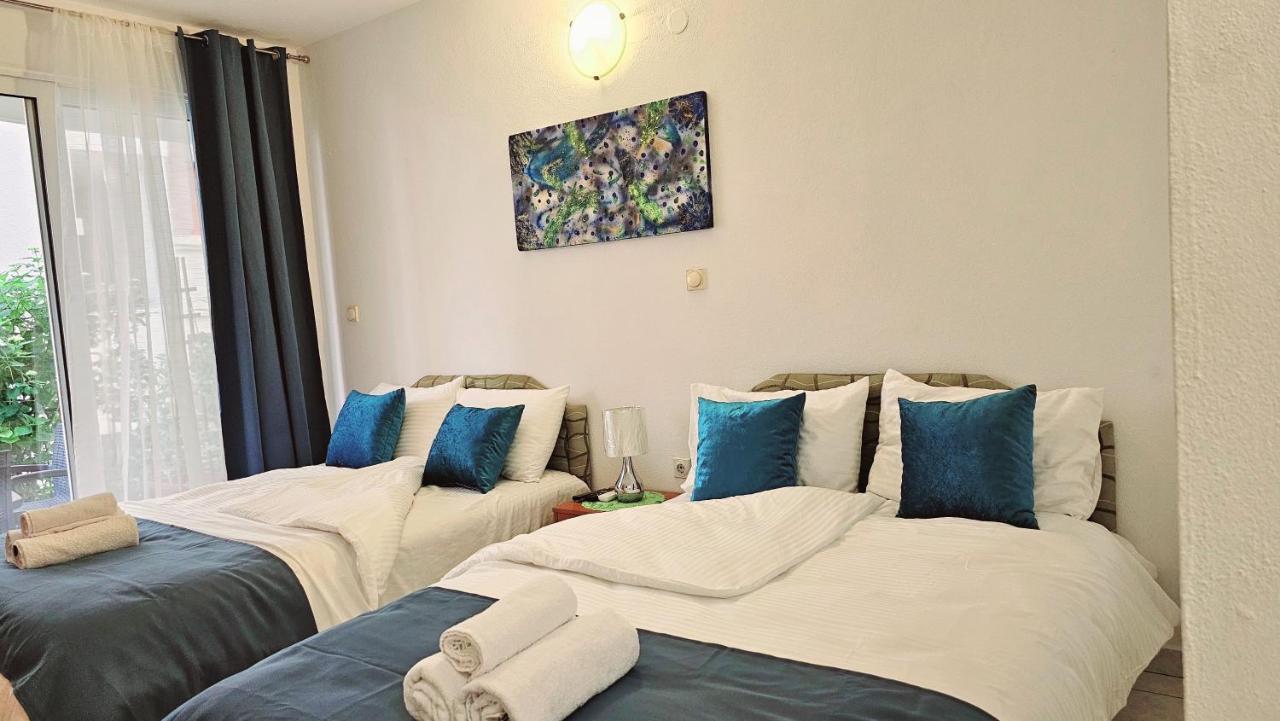Villa Alba Apartments Dobra Voda Ngoại thất bức ảnh